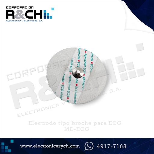 [MD-ECG] MD-ECG Electrodo Tipo Broche Para ECG