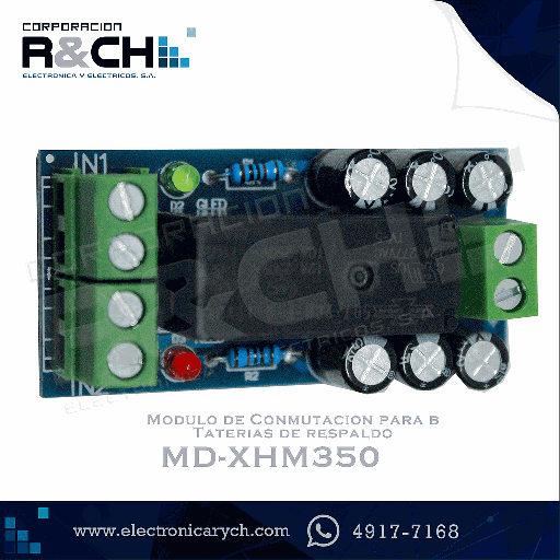 [MD-XHM350] MD-XHM350 Modulo de Conmutacion para baterias de respaldo