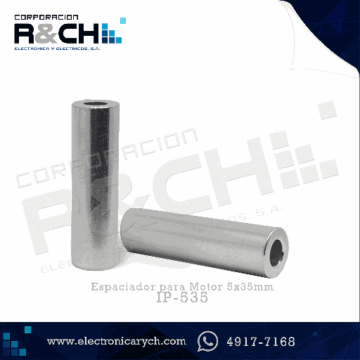 [IP-535] IP-535 Espaciador para Motor 5x35mm