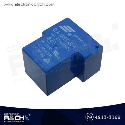 [RL-SLA2430] RL-SLA2430 Relay 1 polo 2 tiros 24V 30A