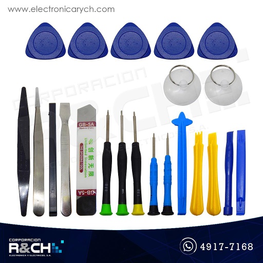 [HM-121] HM-121 Kit de Herramientas Para Reparar Celular 21x1