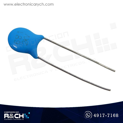 [CC-680P/2K] CC-680P/2K Capacitor 680pF (681)2KV