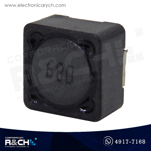 [ID-S68U] ID-S68U Inductor SMD 68uH 12x12x7mm(680)