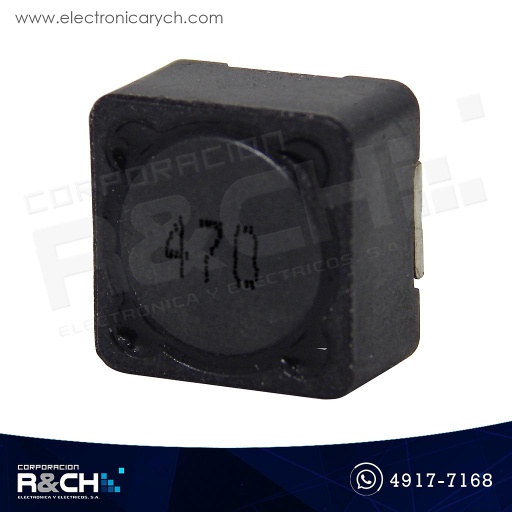 [ID-S47U] ID-S47U Inductor SMD 47uH 12x12x7mm(470)