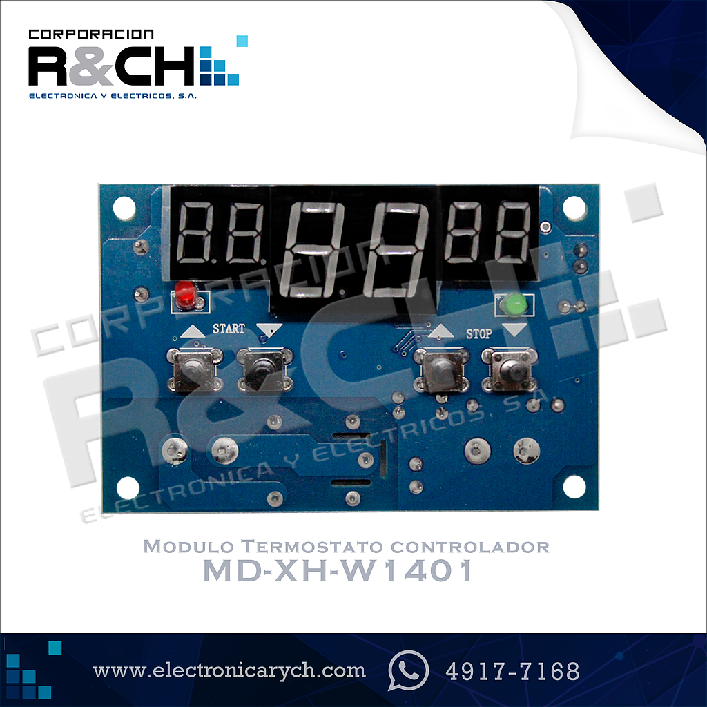 MD-XH-W1401 Modulo Termostato controlador de temperatura digital 12V