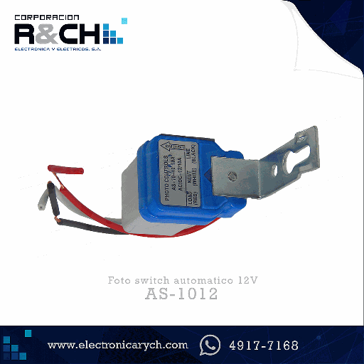 [AS-1012] AS-1012 Foto Switch Automatico 12V