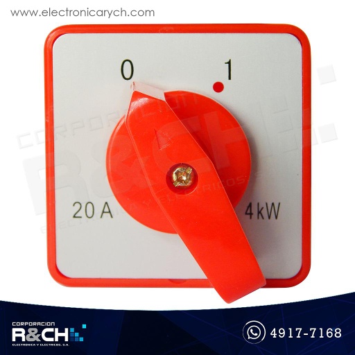 [SW-L03] SW-L03 Transferencia Manual universal 20A 4KW