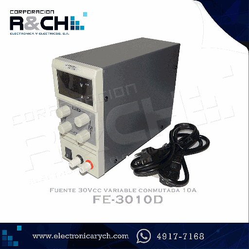 [FE-3010D] FE-3010D Fuente 30Vcc variable conmutada 10A