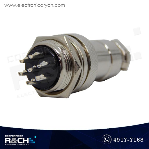 [CN-GX20-7] CN-GX20-7 Conector GX20 7 Pin Macho y Hembra