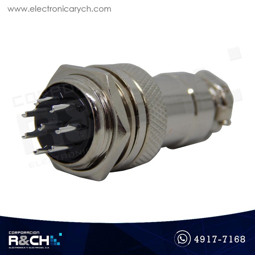 [CN-GX20-8] CN-GX20-8 Conector GX20 8 Pin Macho y Hembra