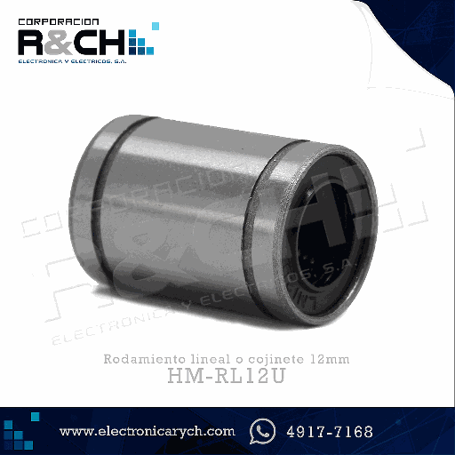 [HM-RL12U] HM-RL12U rodamiento lineal o cojinete 12mm