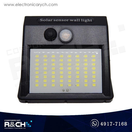 [90-LE144] 90-LE144 Lámpara Solar 100 Led exterior