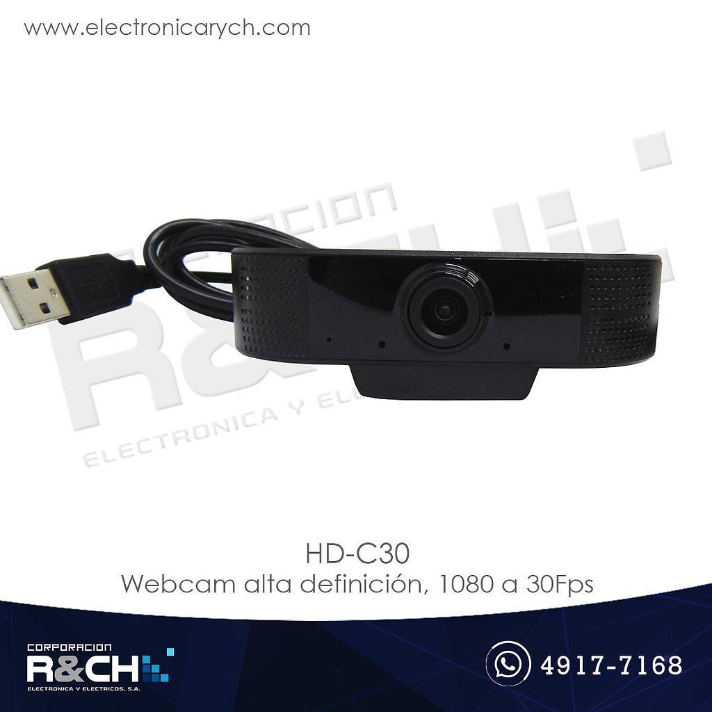 HD-C30 Webcam Alta Definicion 1080 a 30Fps camara