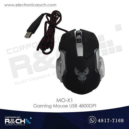 [MO-X1] MO-X1 Mouse USB gaming 4800DPI