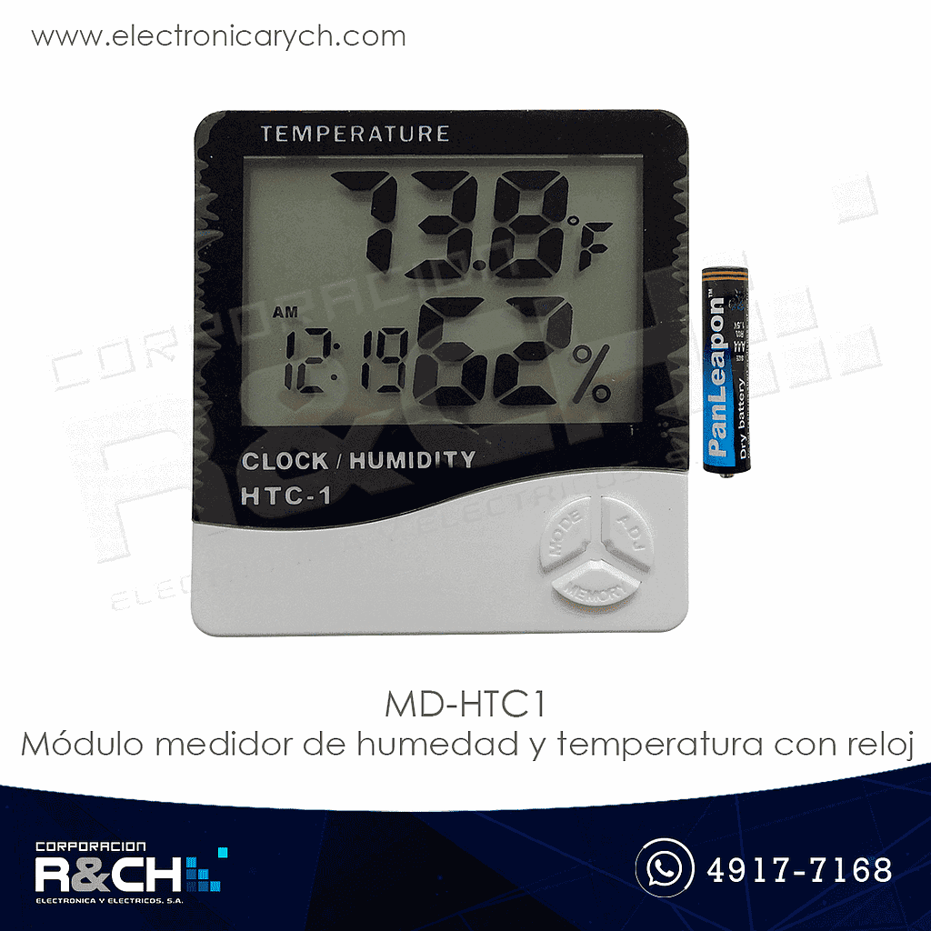 MD-HTC1 Modulo medidor de humedad y temperatura higrometro
