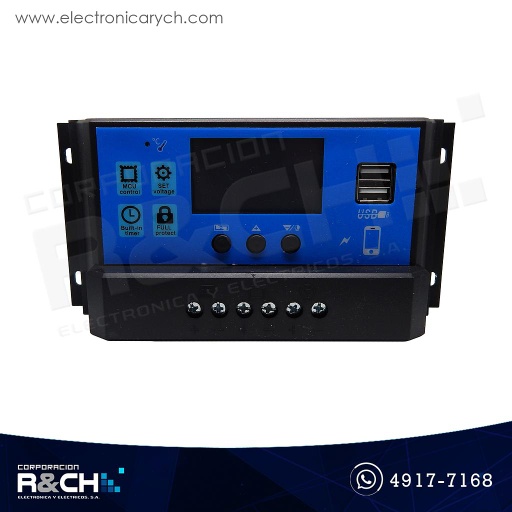 [MD-PWM40A] MD-PWM40A Regulador de bateria y controlador de carga solar 12V/24V 40A 360W max