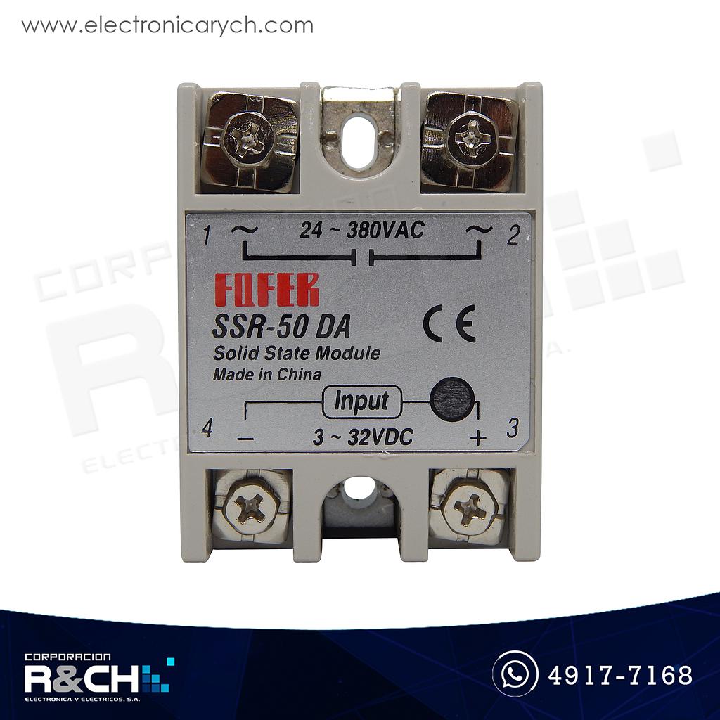 RL-SSR50DA Relay de estado sólido 40A 3-32VDC 24-380VAC