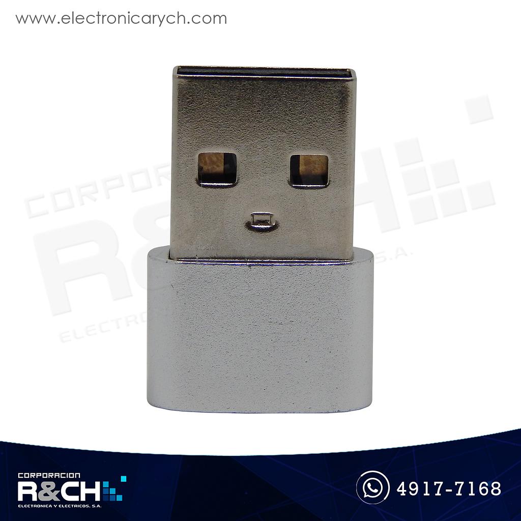 AD-USB2C Adaptador USB Plug a jack tipo C