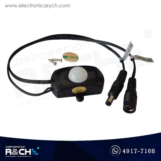 [MD-PIR23] MD-PIR23 Modulo sensor de movimiento 12-24V con cables plug