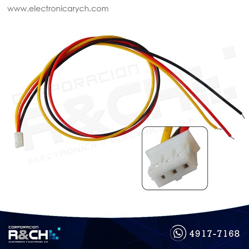 [CN-PH2-3F] CN-PH2-3F Conector con cable PH2.0mm 3 pin hembra 30cm