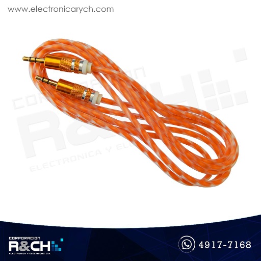 [EX-306OR] EX-306OR Extensión plug 3.5 plug 3.5 st 6 pies HQ naranja VOYZ