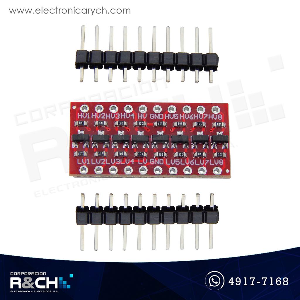 MD-8335 Módulo convertidor logico bidireccional 5 a 3.3V 8 bits
