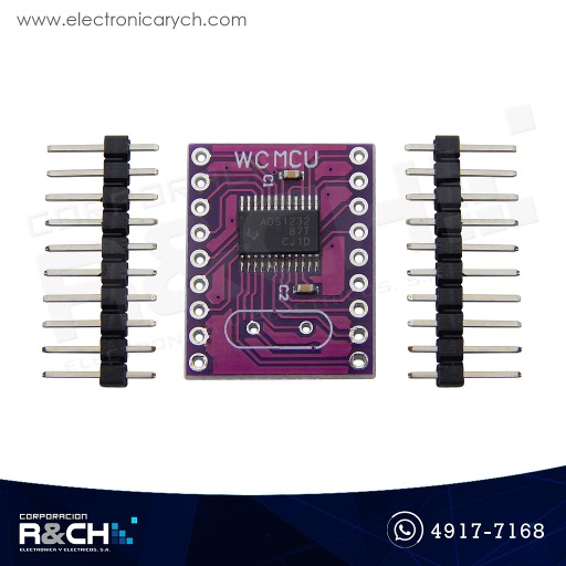 [MD-1232] MD-1232 Módulo ADC 24 bits ADS1232