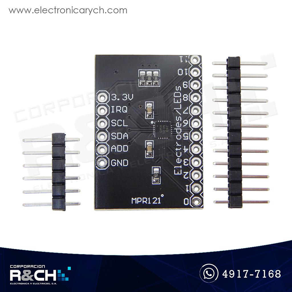 MD-MPR121 Módulo sensor tactil capacitivo de ruptura
