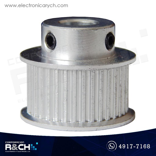 [PL-3618] PL-3618 Polea GT2 dentada 36 dientes para faja 10mm diámetro eje 8mm