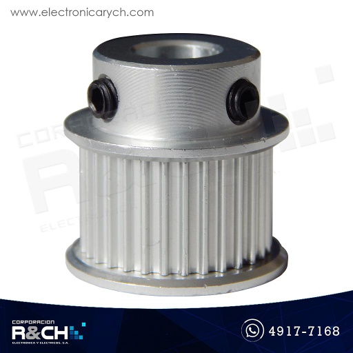 [PL-3018] PL-3018 Polea GT2 dentada 30 dientes para faja 10mm diámetro eje 8mm