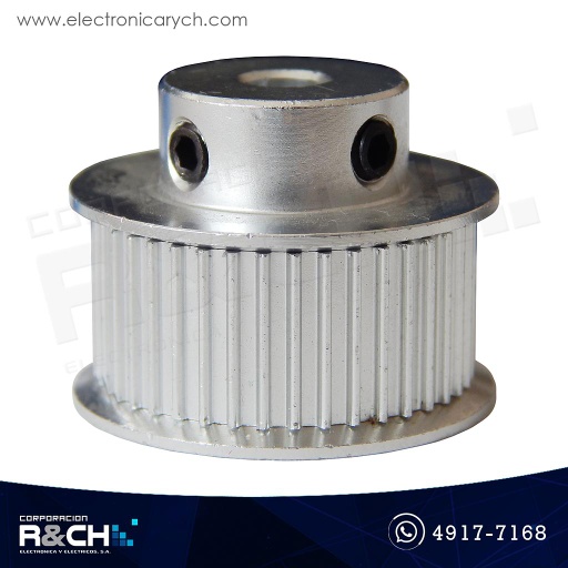 [PL-4015] PL-4015 Polea GT2 dentada 40 dientes para faja 10mm diámetro eje 5mm