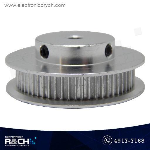 [PL-6065] PL-6065 Polea GT2 Dentada 60 Dientes Para Faja 6mm Diámetro eje 5mm