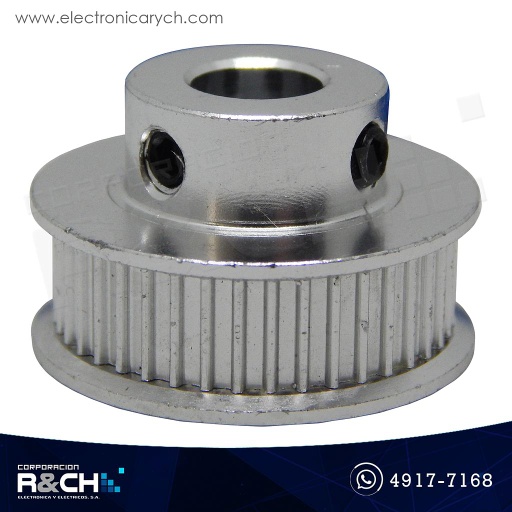 [PL-4068] PL-4068 Polea GT2 dentada 40 dientes para faja 6mm diámetro eje 8mm