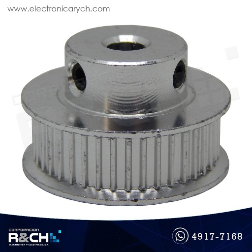 [PL-4065] PL-4065 Polea GT2 dentada 40 dientes para faja 6mm diámetro eje 5mm