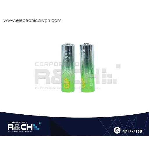 [BT-AAGPU] BT-AAGPU Bateria GP Super Alcalina AA 1.5V unidad