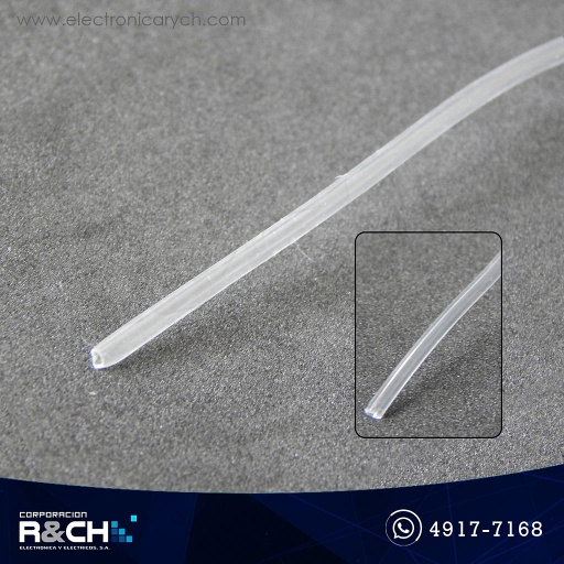 [TP-1.5T] TP-1.5T Termoencogible Transparente 1.5mm. pie