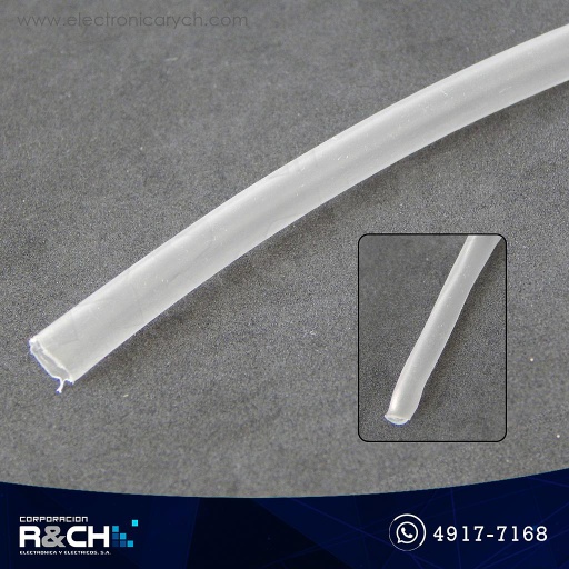 [TP-5T] TP-5T Termoencogible Transparente 5mm. pie