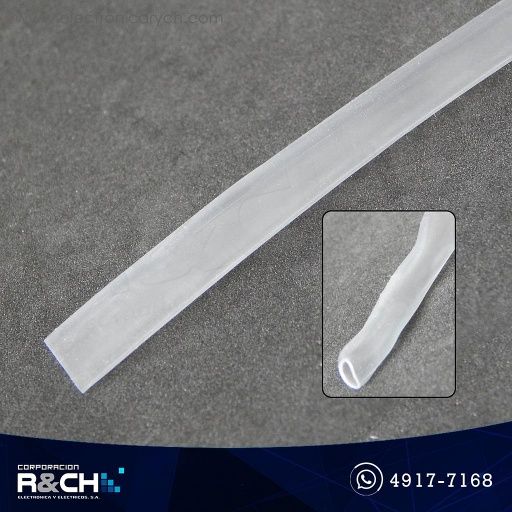 [TP-8T] TP-8T Termoencogible Transparente 8mm. pie