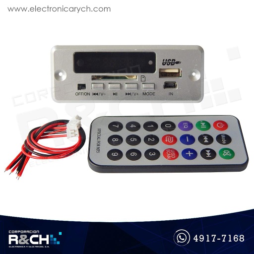 [MD-WMA53] MD-WMA53 Modulo USB radio bluetooth MP3 5V 2x3W