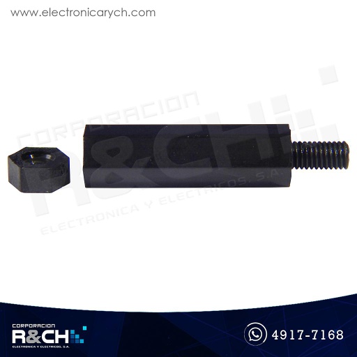 [TN-20MP] TN-20MP Espaciador o separador plastico M3x20+6mm con tuerca