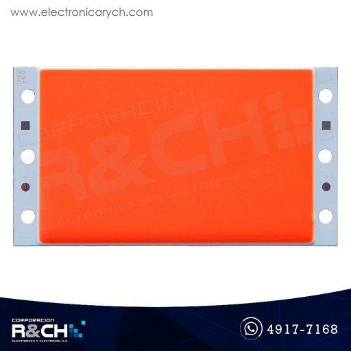 [LD-C15R] LD-C15R LED Rectangular Tipo panel 15W Rojo 12Vdc COB