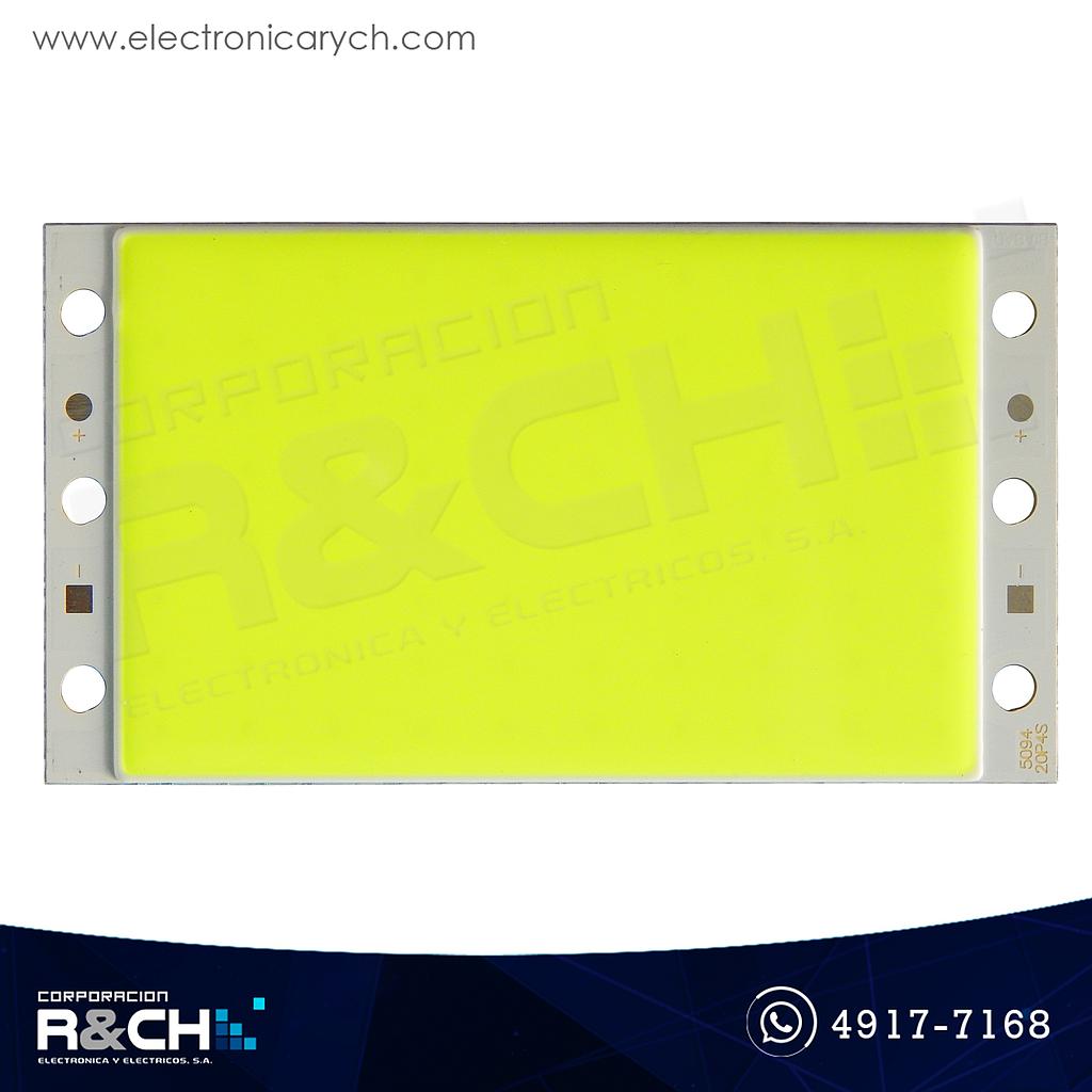 LD-C15V LED Rectangular Tipo panel 15W Verde 12Vdc COB