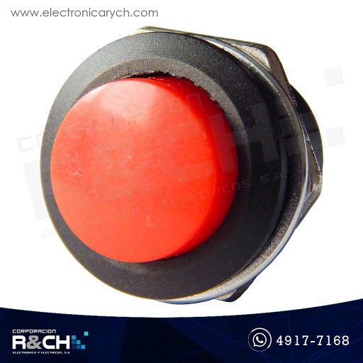 [SW-507R] SW-507R Switch Pulsador 16mm Rojo