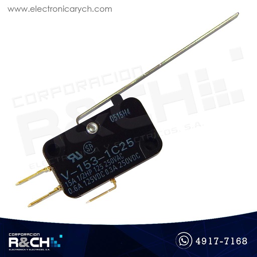 [SW-515H] SW-515H Micro Switch NC NO 15A 125V Brazo Largo