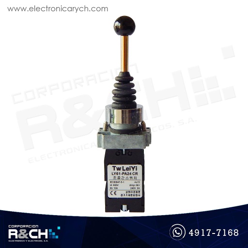 [SW-JGR] SW-JGR Joystick Palanca Grande Automático 4 Posiciones Negro