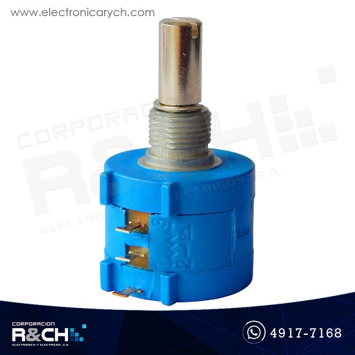 [3590S-500] 3590S-500 Potenciómetro 10 vueltas 500ohm precisión azul 501