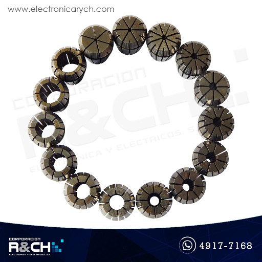 [SX-ER25] SX-ER25 Set de Boquillas o Mandril para CNC 15 Tamaños ER25