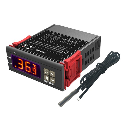 [MD-1000] MD-1000 Modulo Sensor de Temperatura controlable Digital STC-1000 Termostato 12VDC