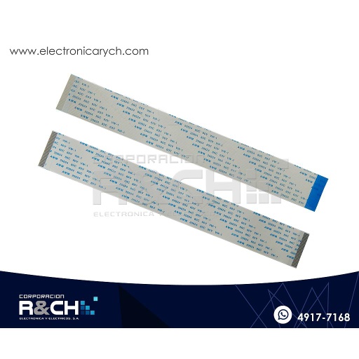 [CB-26LO21] CB-26LO21 Cable FFC De Lado Opuesto 26 Lineas 1mmx20cm