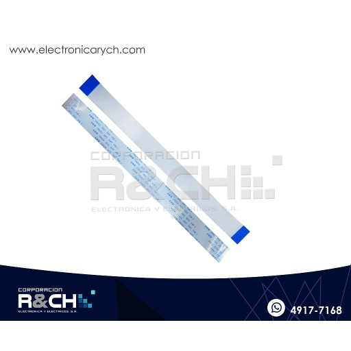 [CB-14ML21] CB-14ML21 Cable FFC Mismo Lado 14 Lineas 1mmx20cm